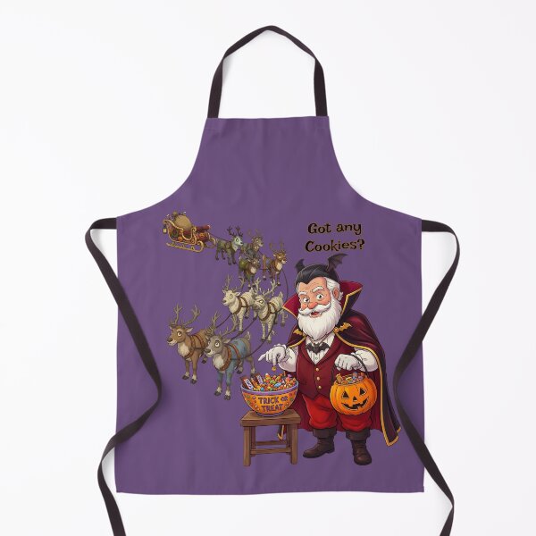Item preview, Vampire Santa Trick or Treat | Halloween designed and sold by GuildedWordGraphics.