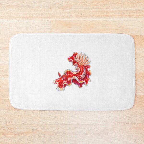 Item preview, Red Spanish Dancer Nudibranch Holographic Art designed and sold by KenworksDigital.