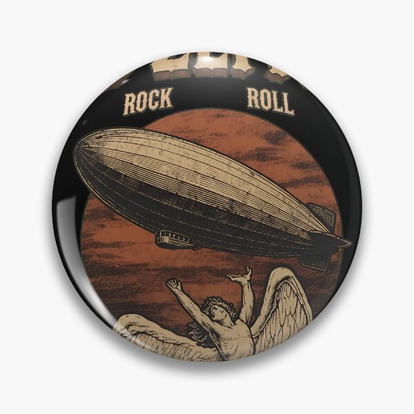 Item preview, LEDS ZEPLINS Rock Roll Zeppelin Angel  designed and sold by NolanhartArts.