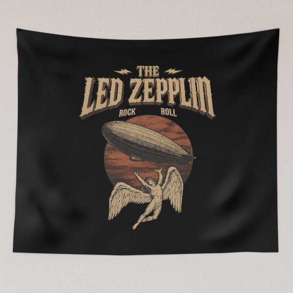 Item preview, LEDS ZEPLINS Rock Roll Zeppelin Angel  designed and sold by NolanhartArts.
