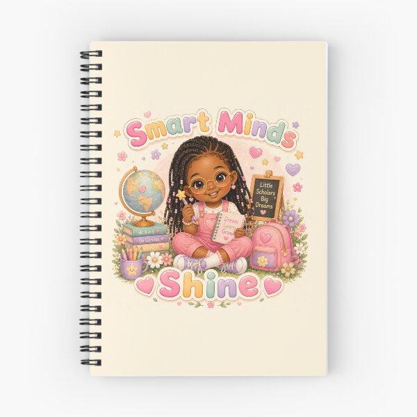 Item preview, Smart Minds Shine - Bright Roots: Little Scholars designed and sold by QuixoticDigital.
