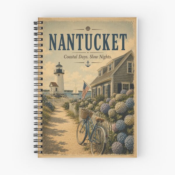 Artikelvorschau, Vintage-Urlaub auf Nantucket entworfen und verkauft von IRYNASHOP.