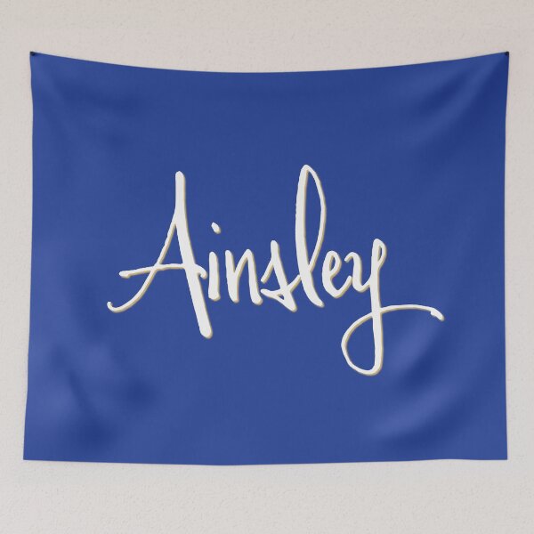 Item preview, AINSLEY personalized type design designed and sold by CharlottePlaceArt.