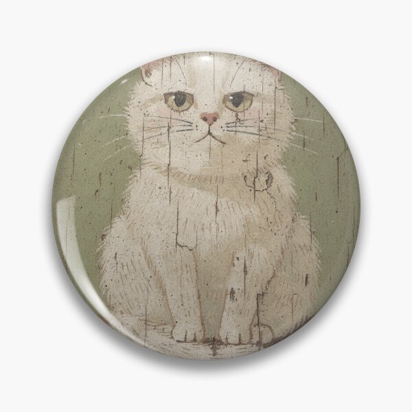 Item preview, Fat White Cat Unbothered by Everything designed and sold by PictorialWhimsy.