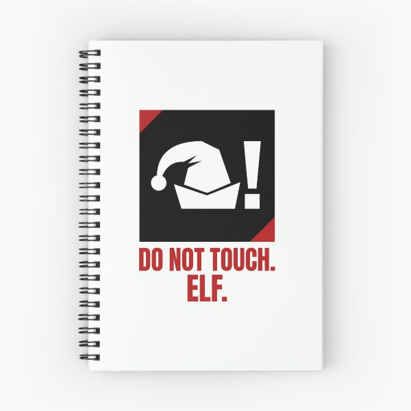 Item preview, Do Not Touch Elf Graphic Caution Sign designed and sold by SplashTastic.