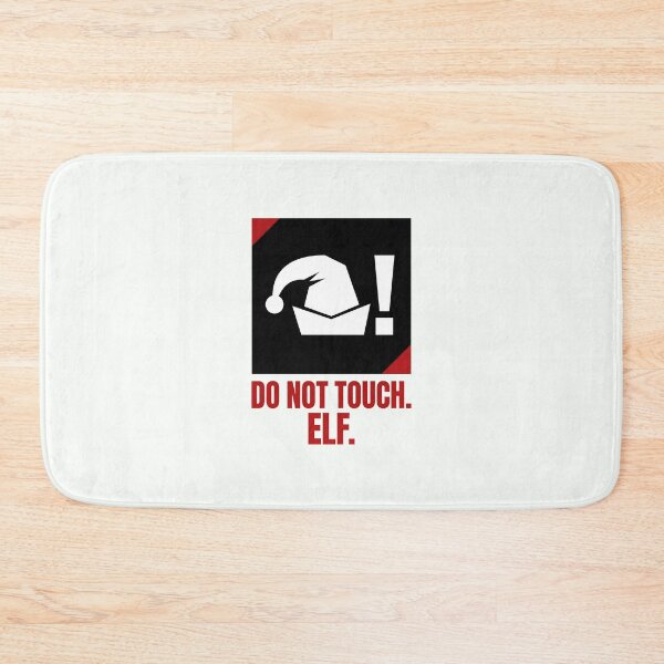 Item preview, Do Not Touch Elf Graphic Caution Sign designed and sold by SplashTastic.