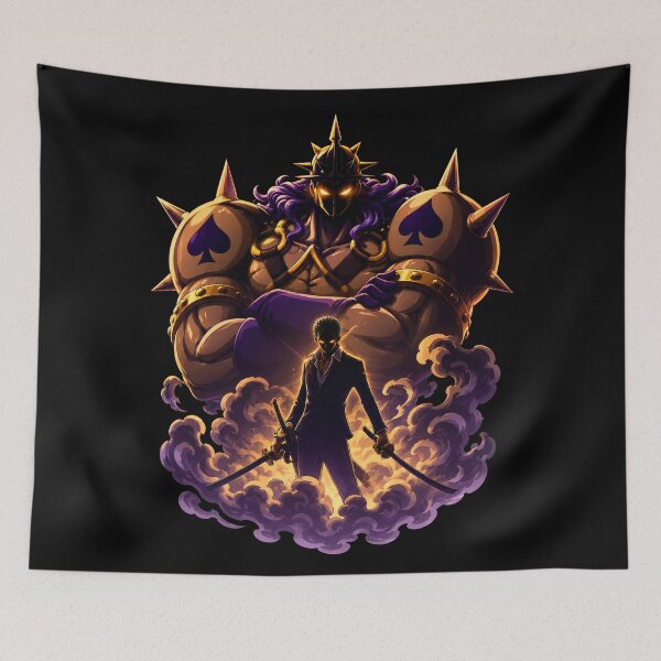 Item preview, Zoro Versus Pica Dressrosa Battle Vector Anime Inspired designed and sold by mazyoy.