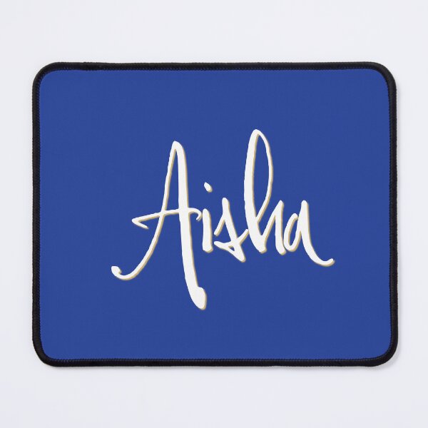 Item preview, AISHA personalized type design designed and sold by CharlottePlaceArt.