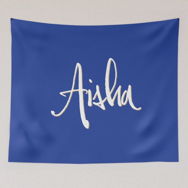 Item preview, AISHA personalized type design designed and sold by CharlottePlaceArt.