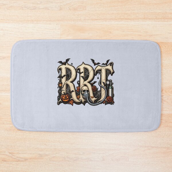 Item preview, RRT Halloween Skull | Respiratory Therapist Gothic Horror designed and sold by ClinicalHubs.