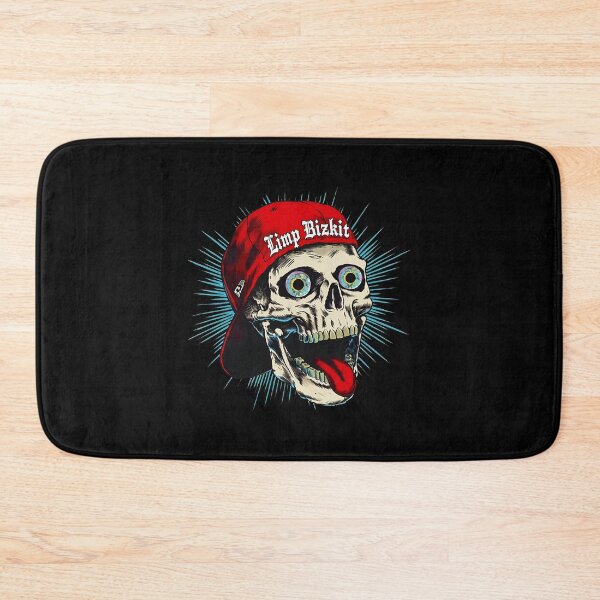 Item preview, Limps Bizkits Skull Red Cap Tongue Out Aggressive  designed and sold by FleshAndBloods.