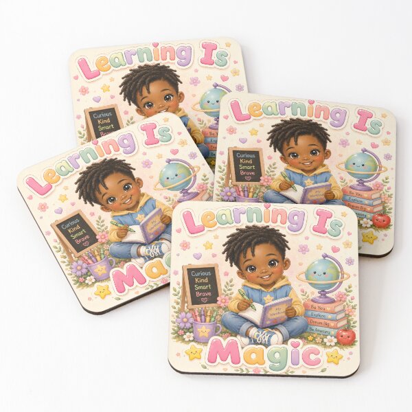 Item preview, Learning Is Magic - Bright Roots: Little Scholars designed and sold by QuixoticDigital.