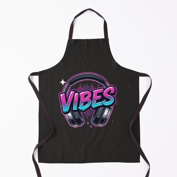 Item preview, Good Vibes Only Music Headphones Neon Cyberpunk Streetwear Design designed and sold by SeJaa.