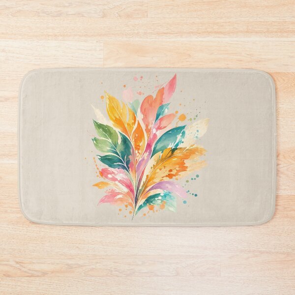 Item preview, Colorful Watercolor Boho Feathers designed and sold by IRYNASHOP.