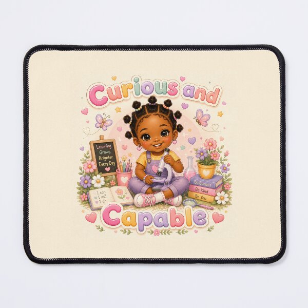 Item preview, Curious and Capable - Bright Roots: Little Scholars designed and sold by QuixoticDigital.