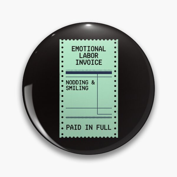 Item preview, Emotional Labor Invoice Receipt Graphic designed and sold by SplashTastic.