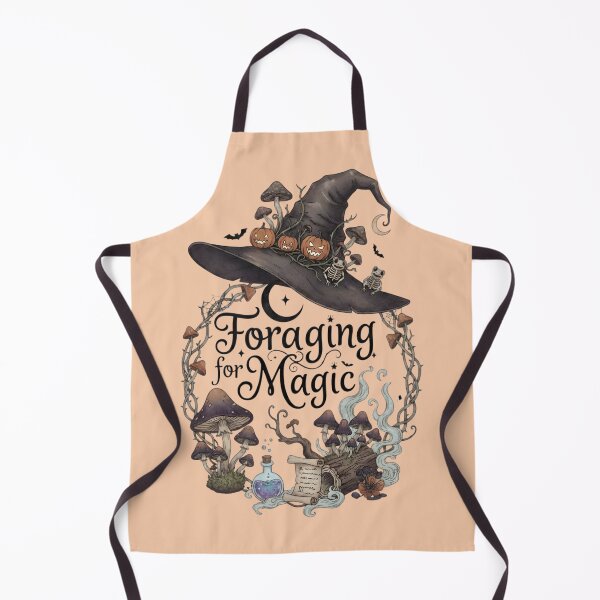 Item preview, Witch Hat Mushroom Foraging Magic Graphic designed and sold by Exquisite Design Studio „Paculówka”.