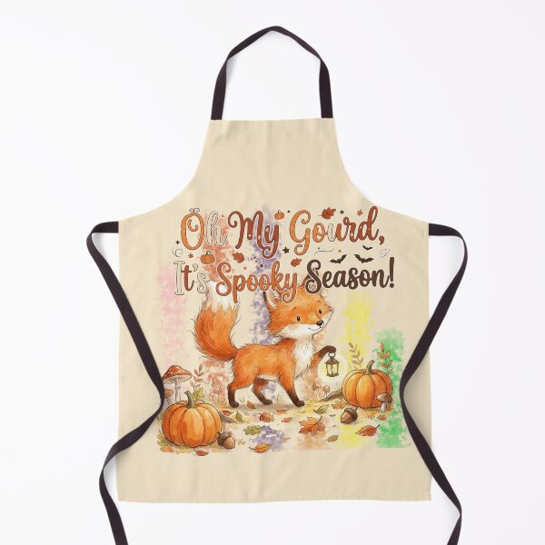 Item preview, Oh My Gourd Spooky Season Fox and Pumpkins designed and sold by BreezifyDesignStudio.