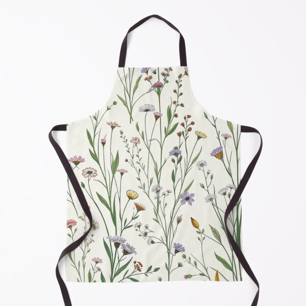 Item preview, Blue Purple Wildflower Meadow Seamless Pattern designed and sold by IntelliMindDesigns.