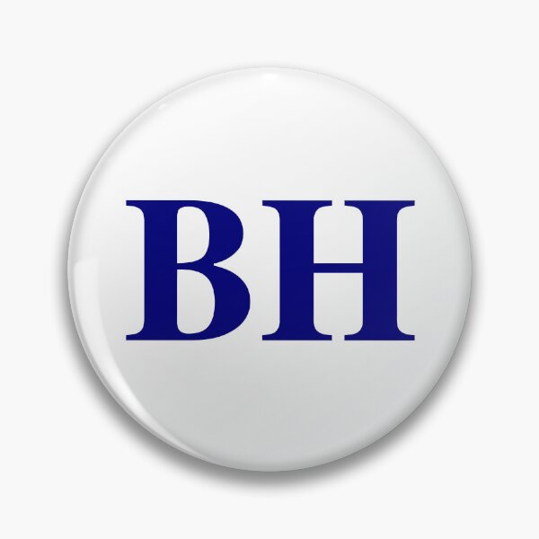 Item preview, BH Bold Blue Monogram Logo designed and sold by abhitamizend.