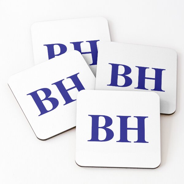 Item preview, BH Bold Blue Monogram Logo designed and sold by abhitamizend.
