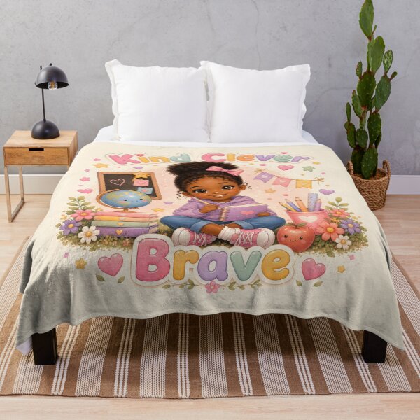 Item preview, Kind Clever Brave - Bright Roots: Little Scholars designed and sold by QuixoticDigital.