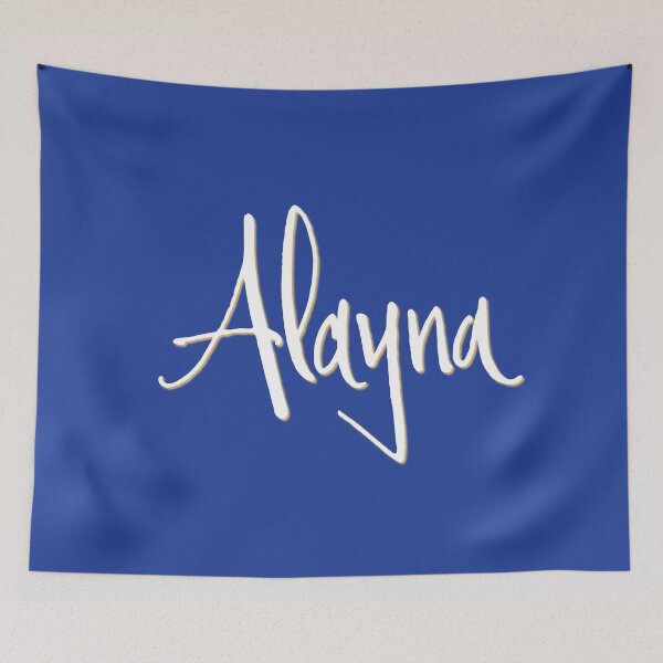 Item preview, ALAYNA personalized type design designed and sold by CharlottePlaceArt.
