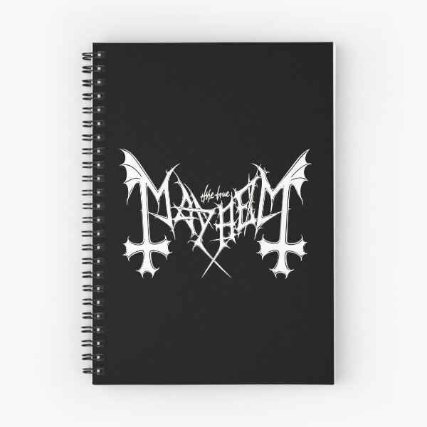 Item preview, Mayhems Blacks Metal Band designed and sold by FleshAndBloods.