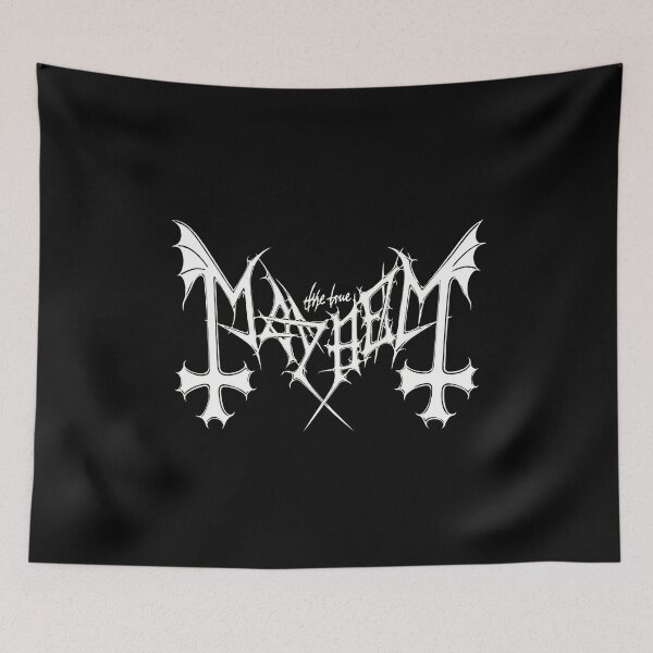 Item preview, Mayhems Blacks Metal Band designed and sold by FleshAndBloods.