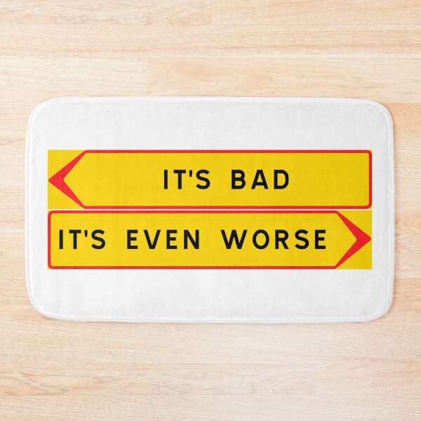 Item preview, Bad vs. Worse designed and sold by ALF2023.