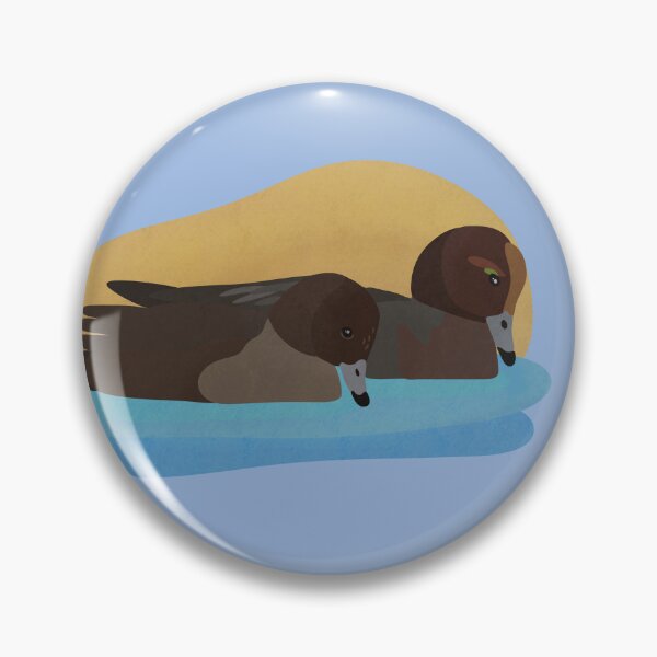 Item preview, Illustration of Widgeons on a lake designed and sold by FandomizedRose.