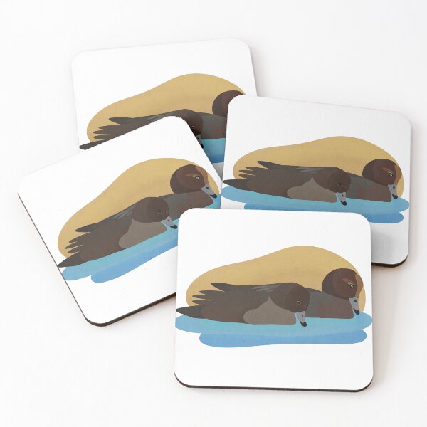 Item preview, Illustration of Widgeons on a lake designed and sold by FandomizedRose.