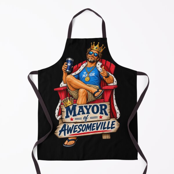 Item preview, Mayor of Awesomeville designed and sold by TY-Cat-Tees.