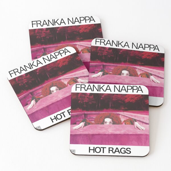 Item preview, HOT RAGS ( FRANKA NAPPA ) Retro Album Cover Parody Art designed and sold by MOJO-MIDORI.