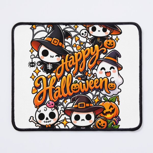 Item preview, Happy Halloween Kawaii Witches – Cute Spooky Halloween designed and sold by Suzaku Studio.