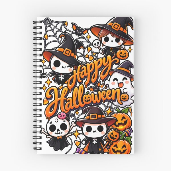 Item preview, Happy Halloween Kawaii Witches – Cute Spooky Halloween designed and sold by Suzaku Studio.