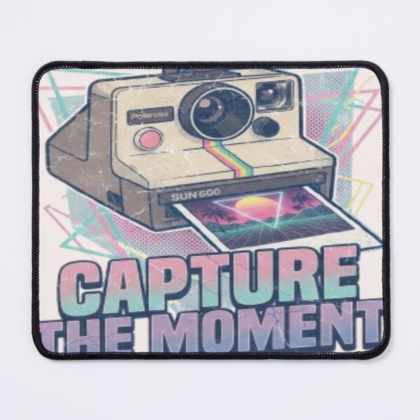 Item preview, Capture The Moment Vintage 80s Polaroid Camera designed and sold by FABIOLA1970.