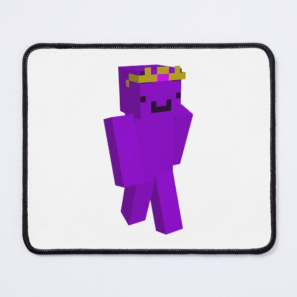 Item preview, Purple Pixel King Voxel Gamer Character designed and sold by abhitamizend.