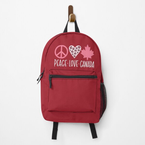 Item preview, Love Peace Canada designed and sold by HowToCanadian.