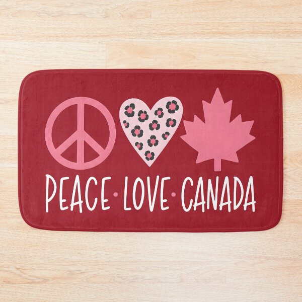 Item preview, Love Peace Canada  designed and sold by HowToCanadian.