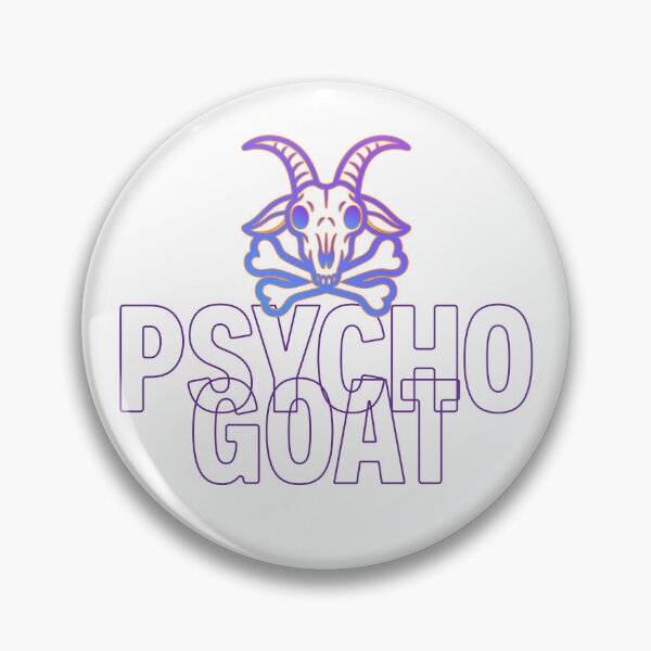 Artikelvorschau, Psycho Goat Psychedelic entworfen und verkauft von ELVIPORT.