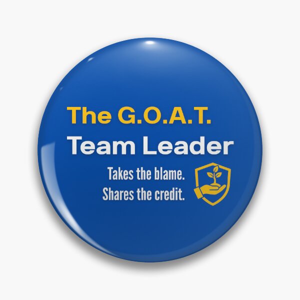 Item preview, The G.O.A.T. Team Leader - Funny SAP Gift designed and sold by HypercareClub.