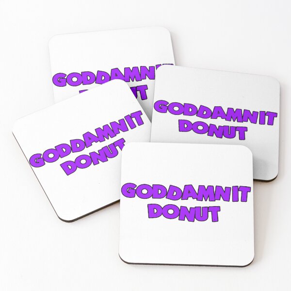 Item preview, Goddamnit Donut designed and sold by JonathanGrimm.