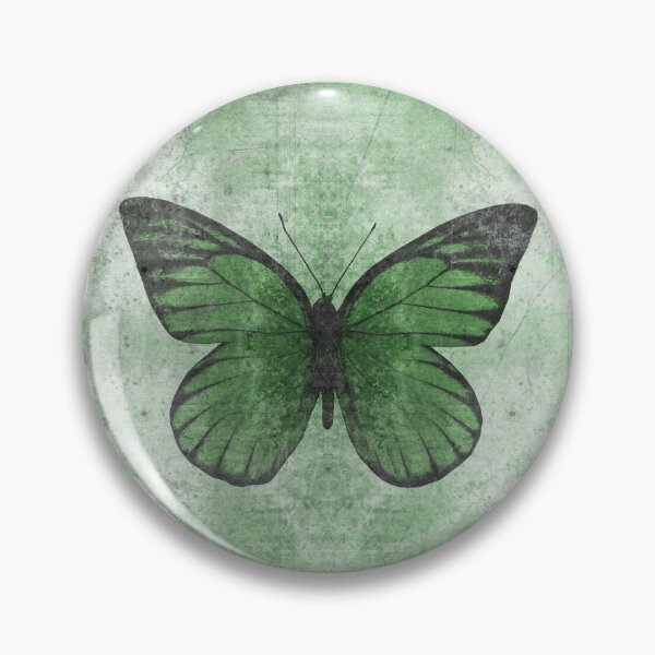 Item preview, Weathered Green Sawtooth Butterfly Wings Specimen Entomology Study designed and sold by Ghoul Enterprises.
