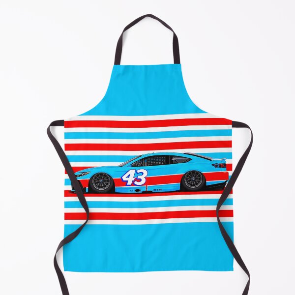 Item preview, #43 Erik Jones Blue and Red Stock Car designed and sold by PitWallArt.