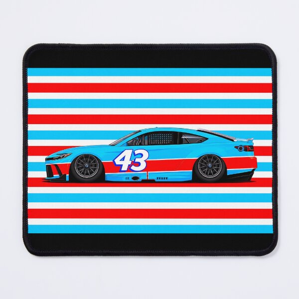 Item preview, #43 Erik Jones Blue and Red Stock Car designed and sold by PitWallArt.