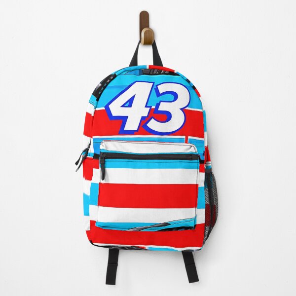 Item preview, #43 Erik Jones Blue and Red Stock Car designed and sold by PitWallArt.