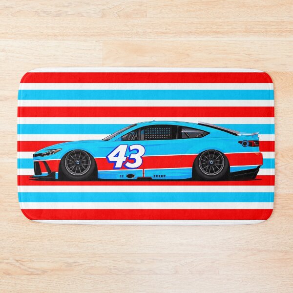 Item preview, #43 Erik Jones Blue and Red Stock Car designed and sold by PitWallArt.