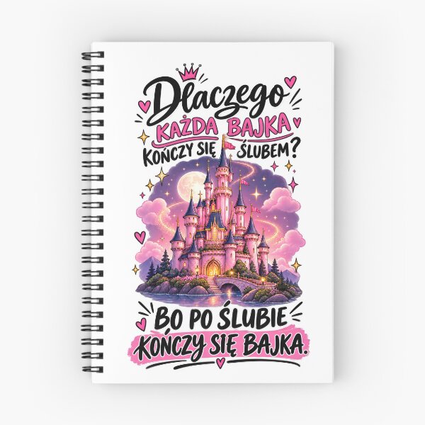 Item preview, Dlaczego każda bajka kończy sie ślubem designed and sold by PRINTIONAL.