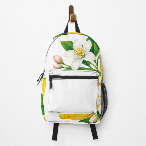 Item preview, Bright Fresh Lemons with Blossoms Art designed and sold by SayMaria.